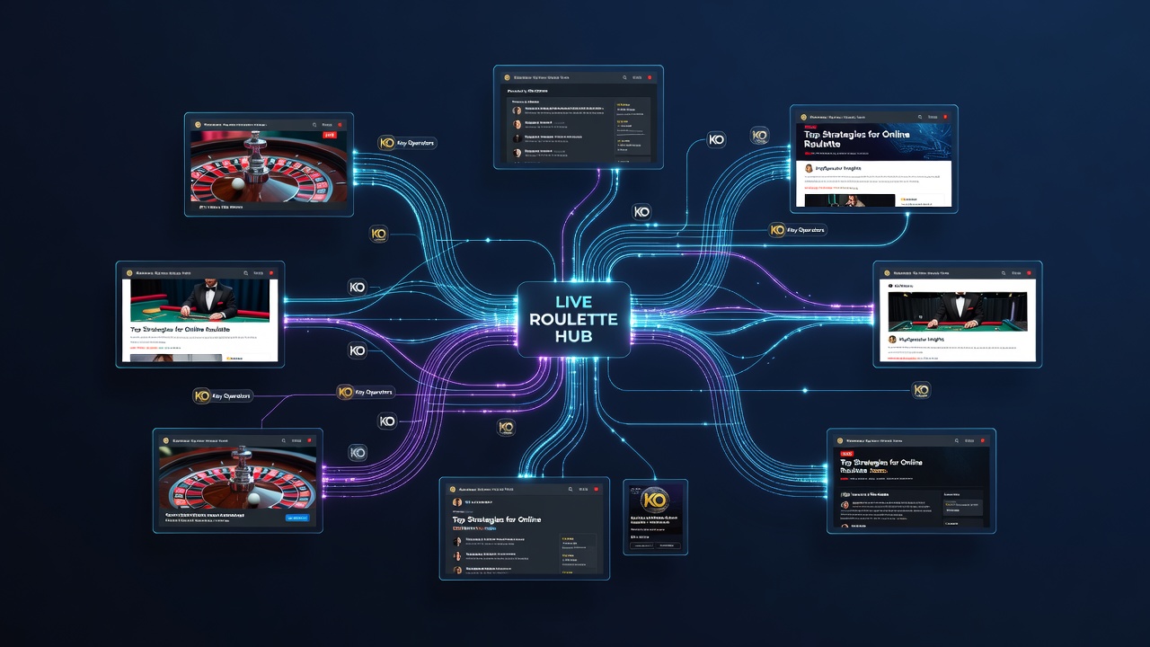Detailed view of live roulette integration discussed in casino blog articles
